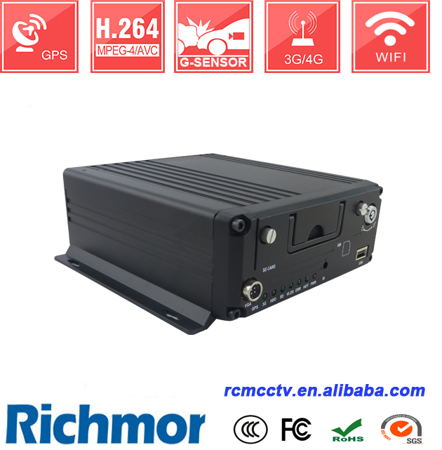 720P,CIF, HD1, D1 optional 3G GPS MOBILE DVR