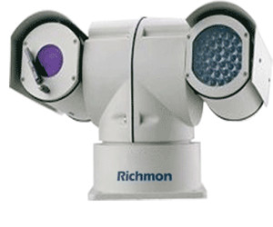 Richmor voiture caméra PTZ Pour Voiture de police de caméra de vidéosurveillance de contrôle à distance RCM-IPC216
