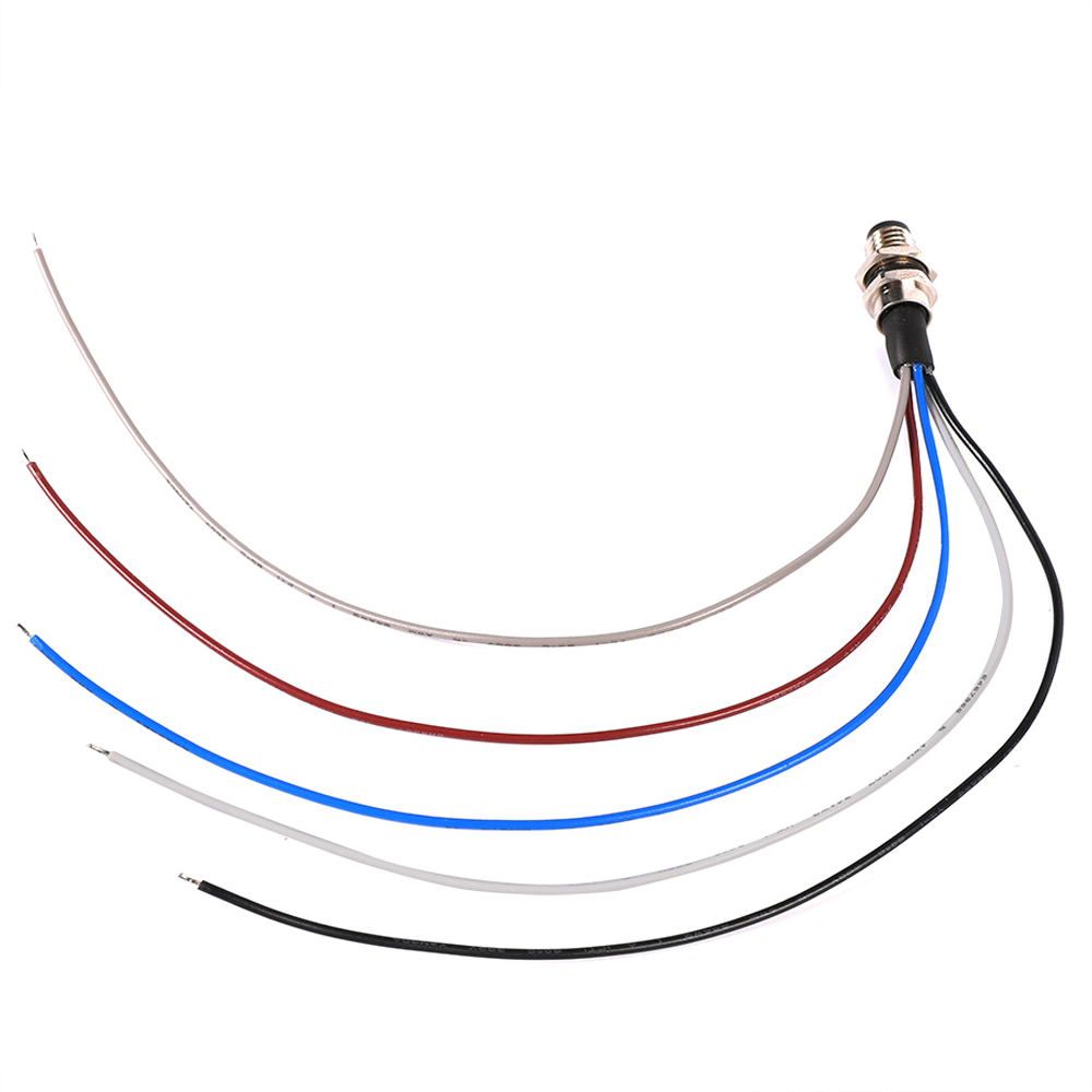 M8 a coded 5-pin male rear mount wire 0.5 m