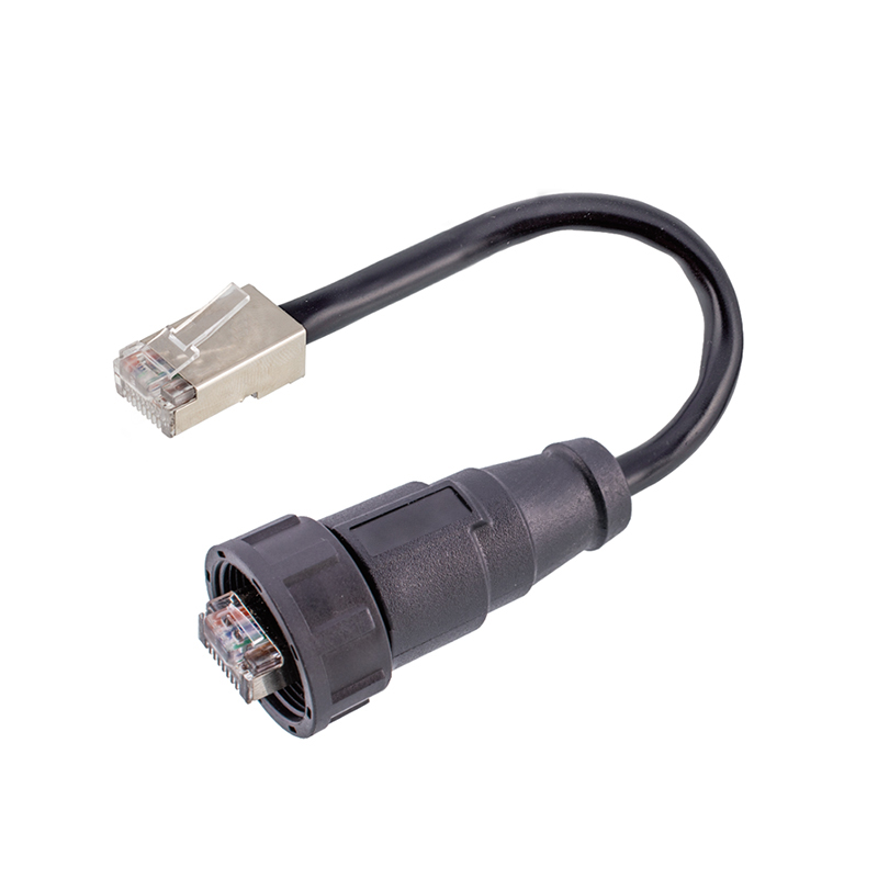 RJ45 plug cat5e cat6a ethernet cable