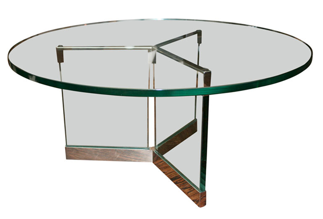 round clear tempered glass table tops