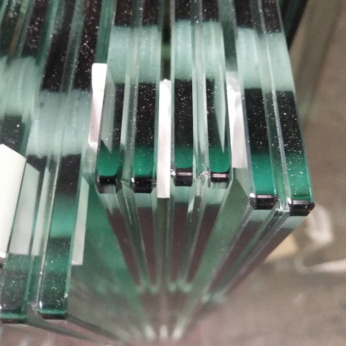 1/2’’ safety tempered PVB laminated clear glass 12mm manufacturers factory price