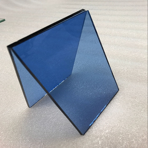 4mm dark blue float glass price, 4mm dark blue tinted glass factory