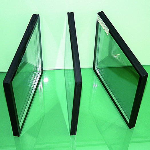 6 mm + 12A + 6mm claro paneles de vidriosos doble templados, templado de seguridad unidades de vidrio aislante