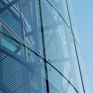 8 + 12A + 8 Low-E temperiert Isolierglas verwendet für Fassade