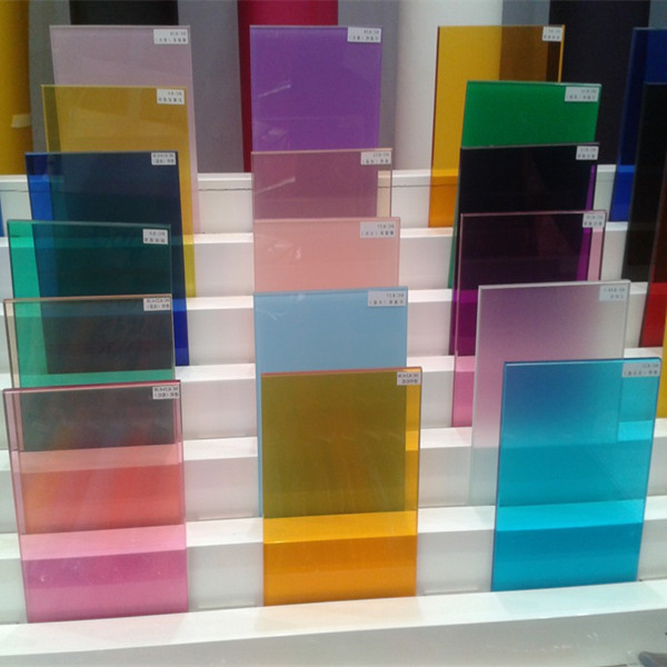 China 88.4 colored tempered laminated glass manufacturers, 17.52mm colored PVB tempered laminated glass suppliers