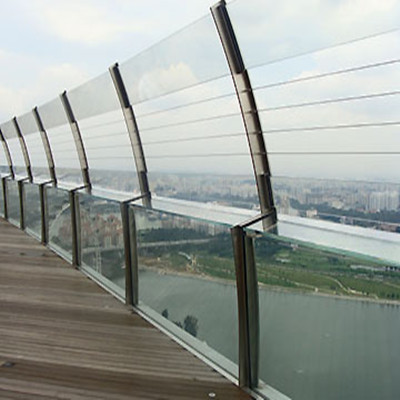 Chiny SGP bezpieczeństwa laminowane szkło balustrada producentów