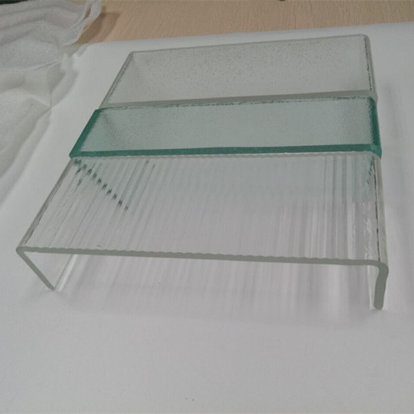 China U-glass factory made safe property U channel decorative glass