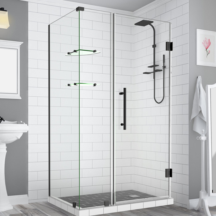 China high quality frameless glass shower enclosure hardwareshower door hinges glass and bathroom door clamps