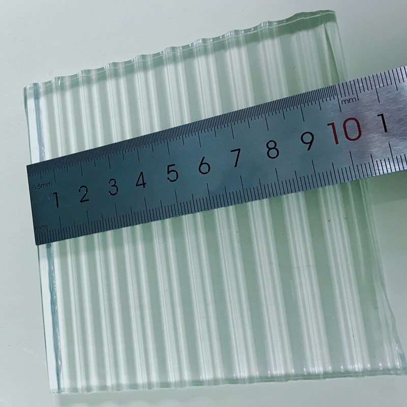 China high quality safety 4mm 5mm 6mm 8mm 10mm 12mm 15mm 19mm clear tempered reeded fluted la-wave ribbed glass manufacturers