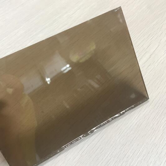 China suppliers 5.5mm euro bronze color tinted reflective float glass price