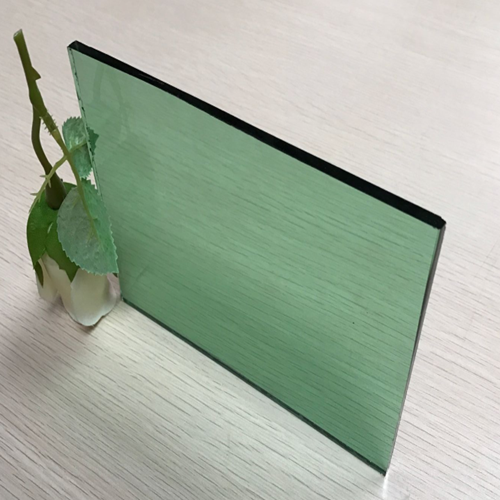 Factory price 6mm dark green color tinted float glass sheet