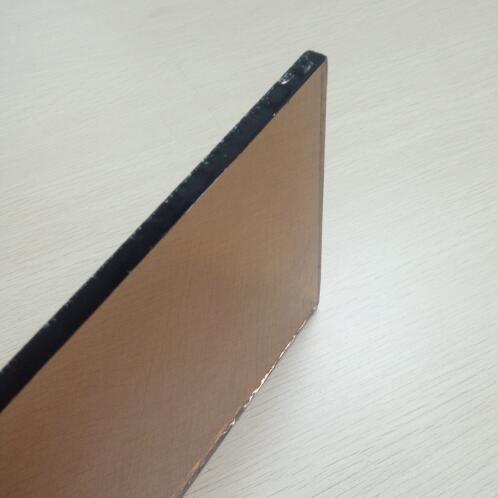 Good quality 8mm golden bronze tinted glass for construction factory China