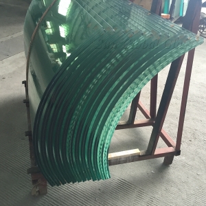 High quality 10mm tempered curved glass supplier, safety tempered curved glass factory China, 10mm curved ESG glass producer manufacturers