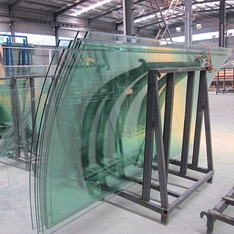 High quality U shape 15mm curved tempered glass cut to size from China manufacturers