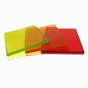 SGCC CE certified tempered colored EVA laminated glass China supplier