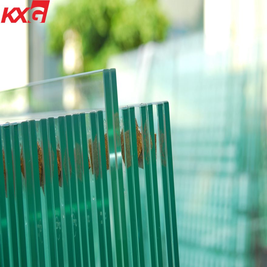 China 10.76mm clear laminated glass,552 laminated safety architectural glass factory