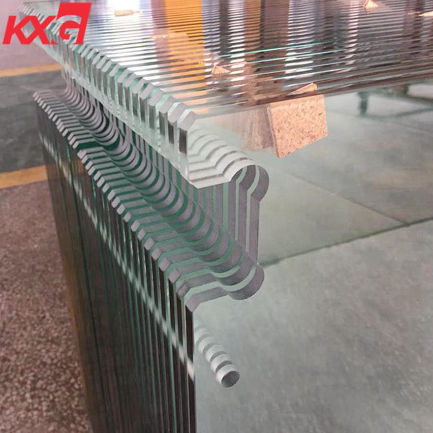 Kilang kaca kaca China yang jelas, 5 mm -25 mm kesan tahan kaca kaca toughened