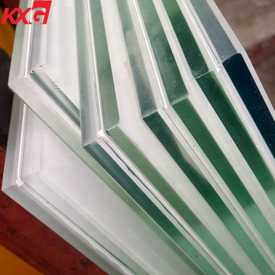 China factory 8.76mm 13.52mm milky white ceramic white tempered laminated glass 442 664 ESG VSG