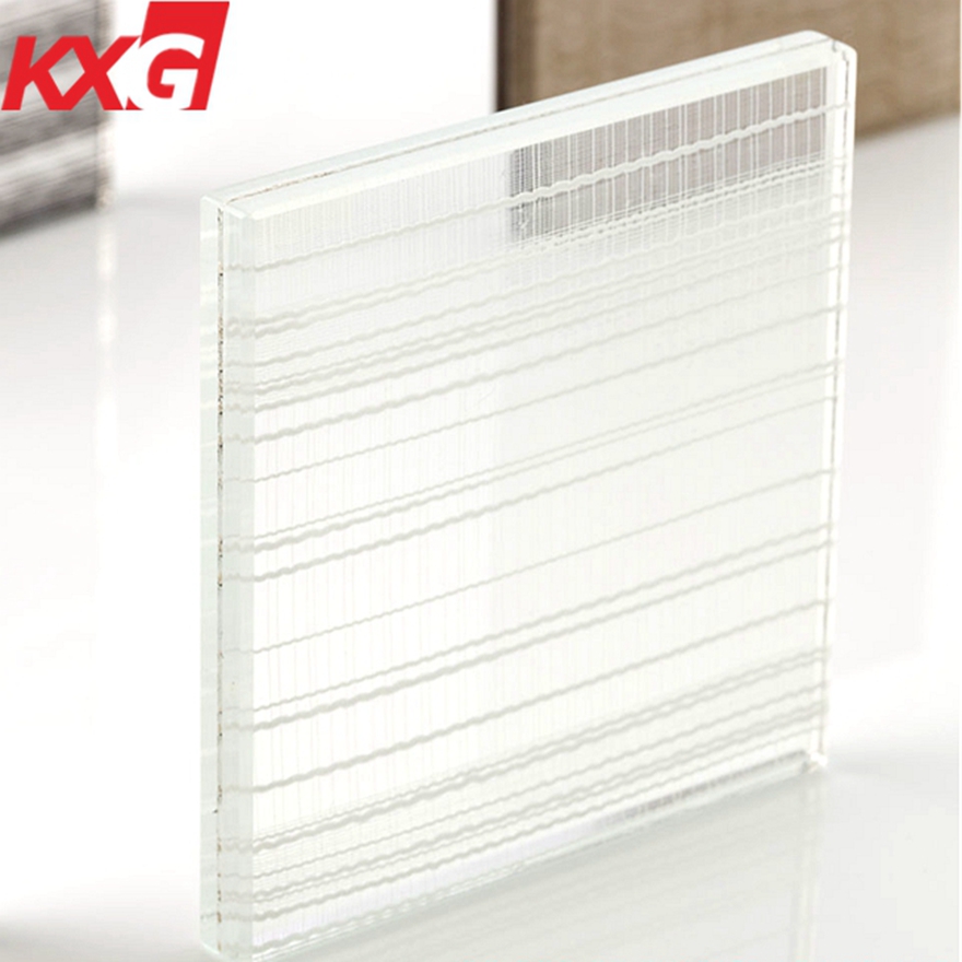 China glass factory customized design 5 5mm decorative fabric laminated glass