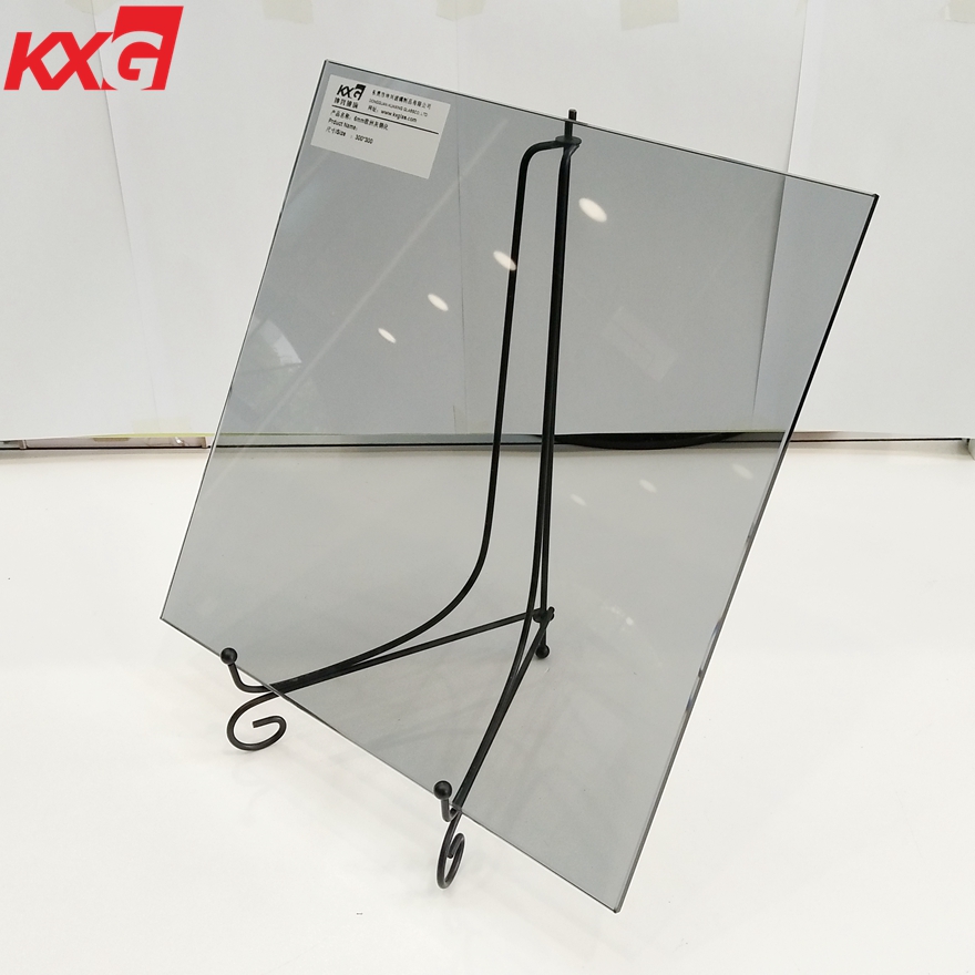 China good quality 8mm euro gray tinted tempered glass supplier 8mm euro gray color toughened glass factory