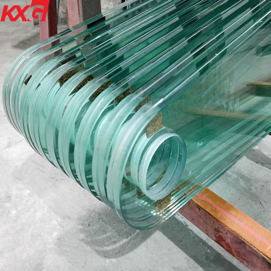 China wholesale factory price anti slip safety laminated structural stair treads and floor glass