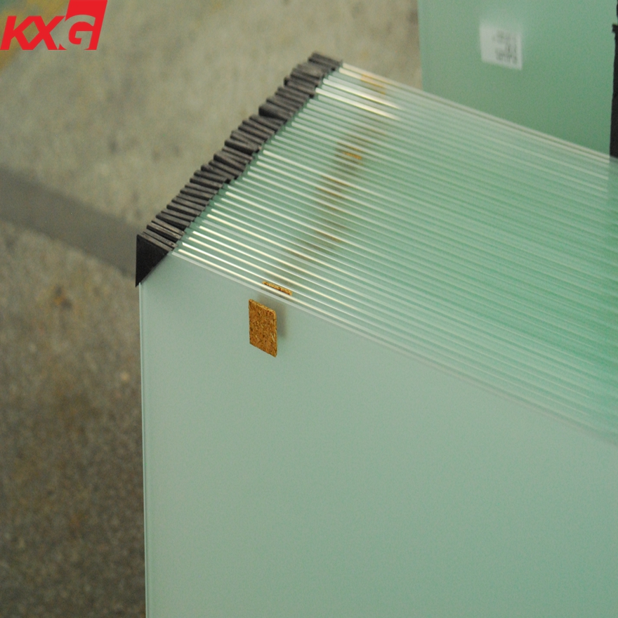 China Excellent 6mm Acid Etched safety tempered glass, Good quality 6mm frosted tempered safety glass, 1/4 inch frosted toughened glass factory