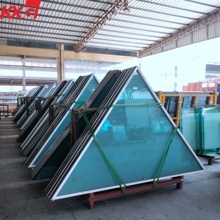 Guangdong reflective insulated glass factory, energy saving colorful reflective insulated glass, color double glazing units