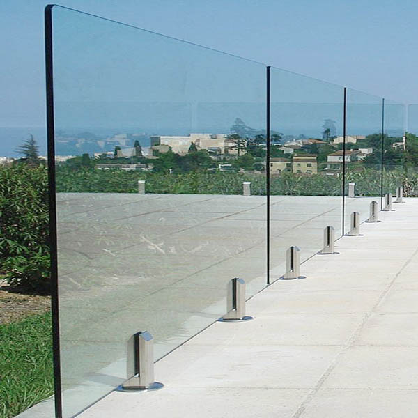 10 mm clear tempered glass balustrade supplier, 10 mm toughened glass railings supplier, 3/8 inch tempered glass railings supplier