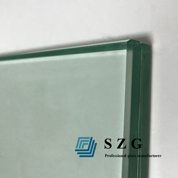 laminowane szkło wzmacniane termicznie 17.52mm, 8mm bezbarwny HS + 1.52 mm pvb + 8 mm jasne hartowanego szkła laminowanego, 884 pół-hartowane szkło laminowane