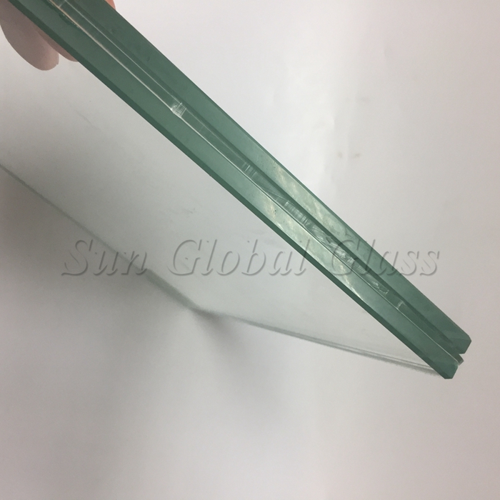 20.89mm SGP Clear Tempered Laminated Glass, 10101 SGP sentry film toughened laminated glass, 20.89 Sentry plus ESG VSG