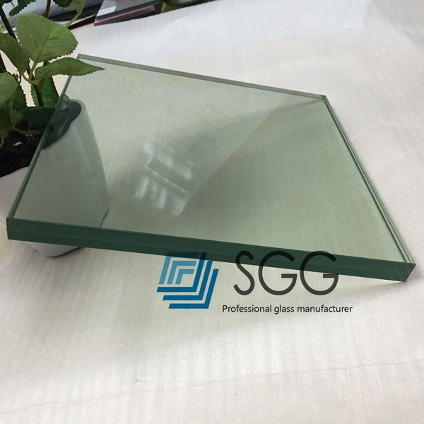 25.52mm HST Safety Tempered Laminated glass,12.12.4 heat soaked test toughened laminated glass, flat& curved 25.52mm heat soak tempered sandwich glass
