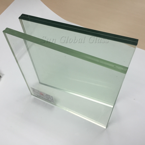 40.28MM SGP Clear Tempered Laminated Glass, 19.19.3 SGP Sentry Toughened Laminated Glass,  Safety SGP Sentry Hurricane Proff Glass