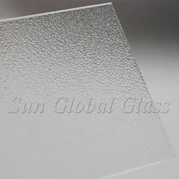 4mm Nashiji clear patterned glass factory, 4mm Nashiji clear figured glass sheet, high quality 4mm Nashiji clear patterned glass panel