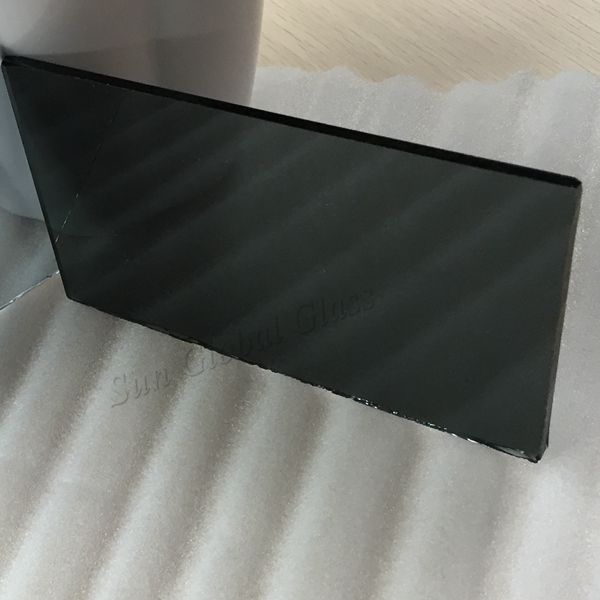 5.5mm dark grey tinted float glass, 5.5mm thickness drak grey tinted glass, 5.5mm dark grey float glass