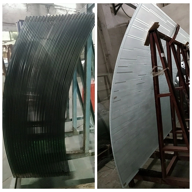 6MM ultra clear curved tempered glass,6mm bent low iron toughened glass,6mm extra clear  curved toughened glass