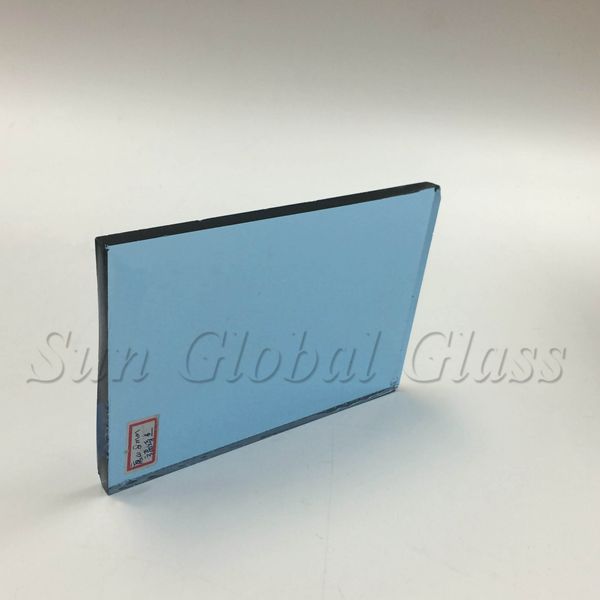 6mm light blue float glass supplier, good quality light blue tinted glass 6mm, 6mm ford blue glass sheet
