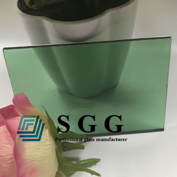 6mm light green tinted float glass, 6mm French green tinted glass, 6mm green float glass