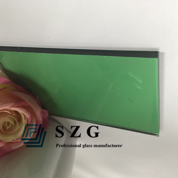 8 mm dunkelgrün farbig float Glas, 8 mm temperable dunkel grün Farbe Glas, 8 mm dunkel grün Tinted Glass