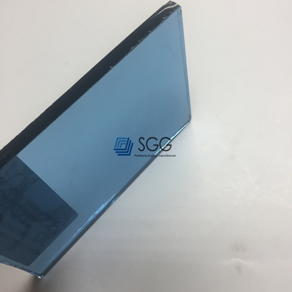 8MM ford blue float glass, 8MM light blue glass, 8MM ford blue tinted glass