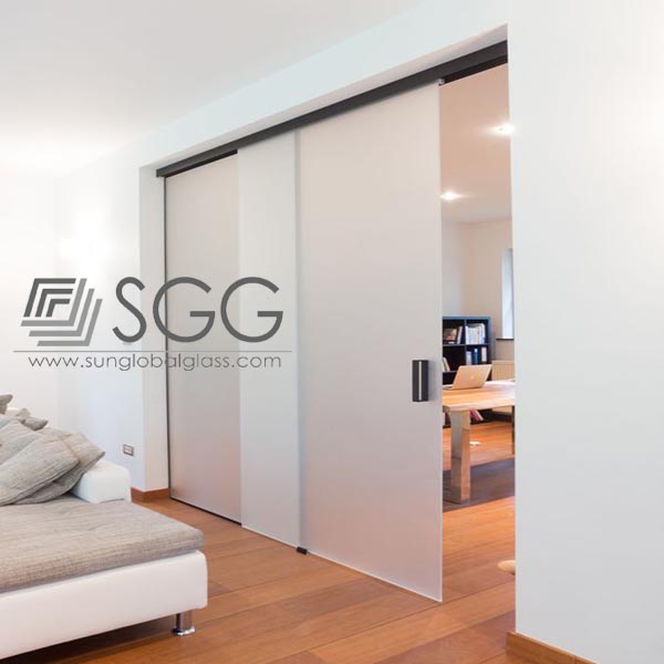 8mm 10mm 12mm frosted tempered glass door, frameless frosted glass door, acid etched glass door