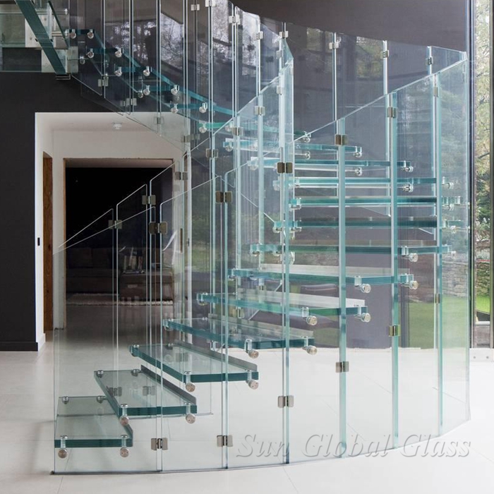 8mm toughened glass fence, 8mm tempered glass banister, 8mm safety glass baluster