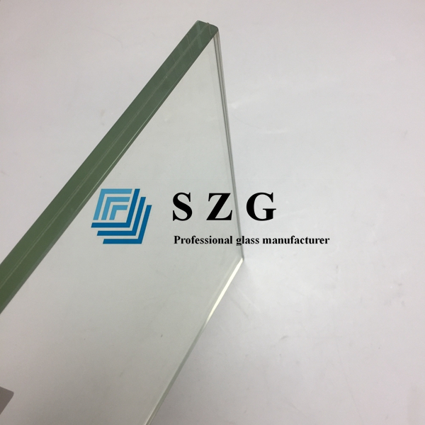Płaska idealna gięte 17.52 mm wielowarstwowe szkło, płaskim & zakrzywiony 8.8.4 hartowane szkło laminowane, 17.52 mm hartowane szkło laminowane
