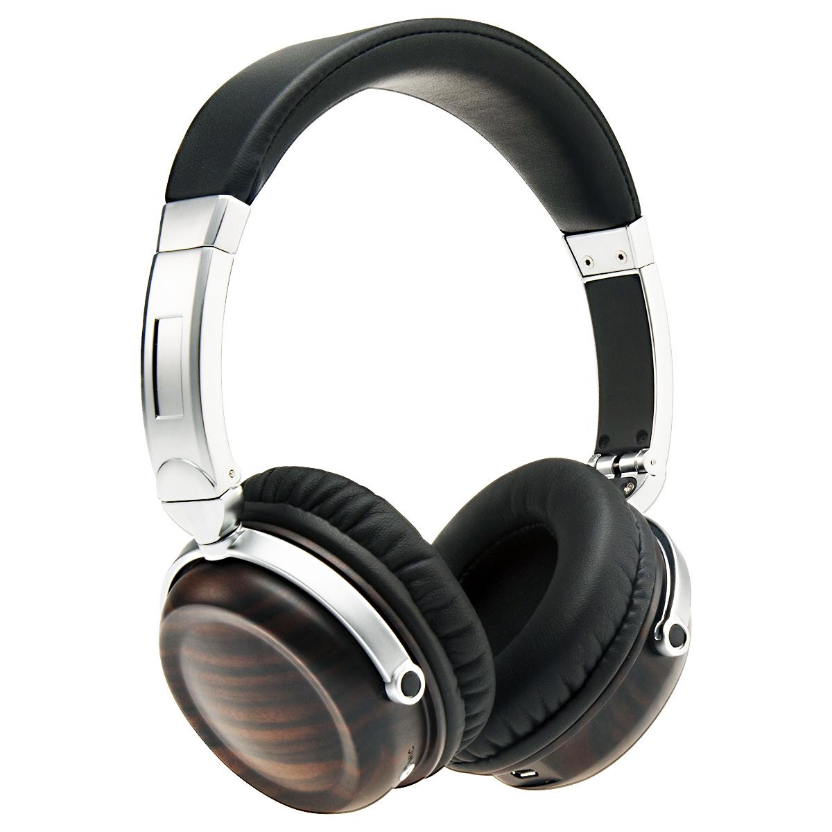 Fone de ouvido de madeira Bluetooth HEP-0143 Novo