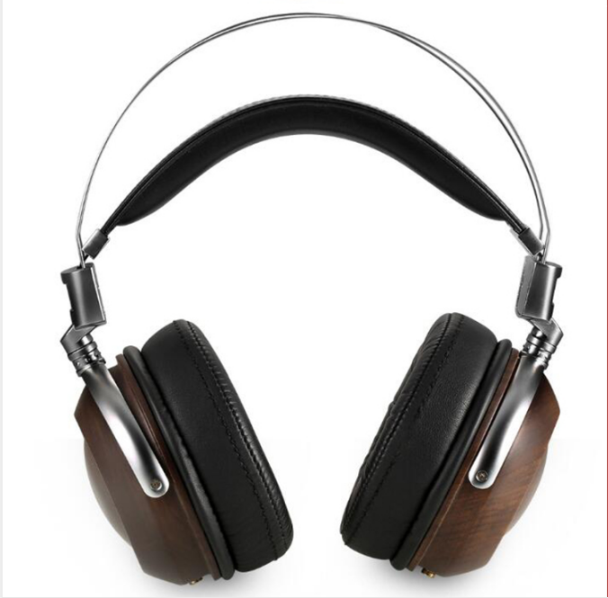 Fone de ouvido de madeira de alta qualidade HEP-6063