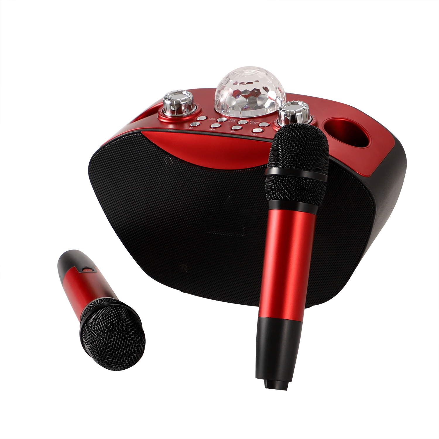 Microphone NSP-0198を備えたKaraoke Bluetoothスピーカー