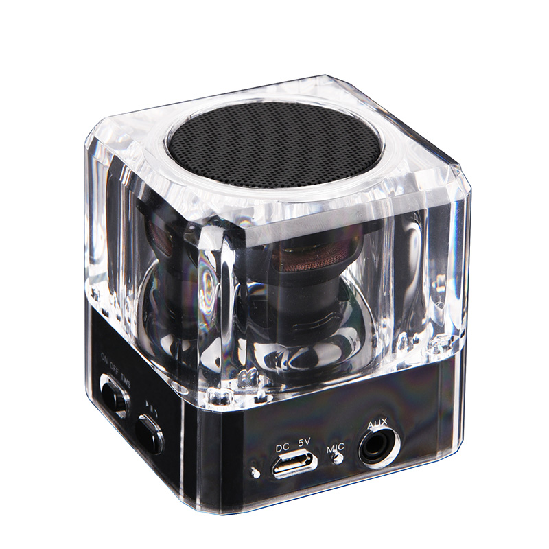Alto-falante de luz LED de cristal NSP-0004