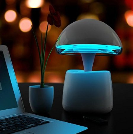 Bluetooth hoparlör ile renk değiştiren lamba