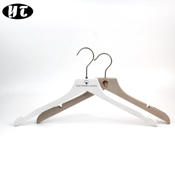 Easy China hanger supplier wooden shirt clothes hanger
