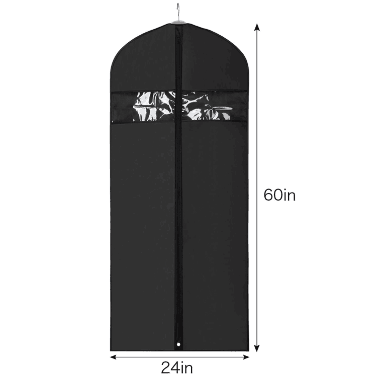 Luxury customized design China hanger supplier garment bags for suit and wedding dresses[ASD 101]